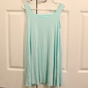 Garage Turquoise Swing Dress